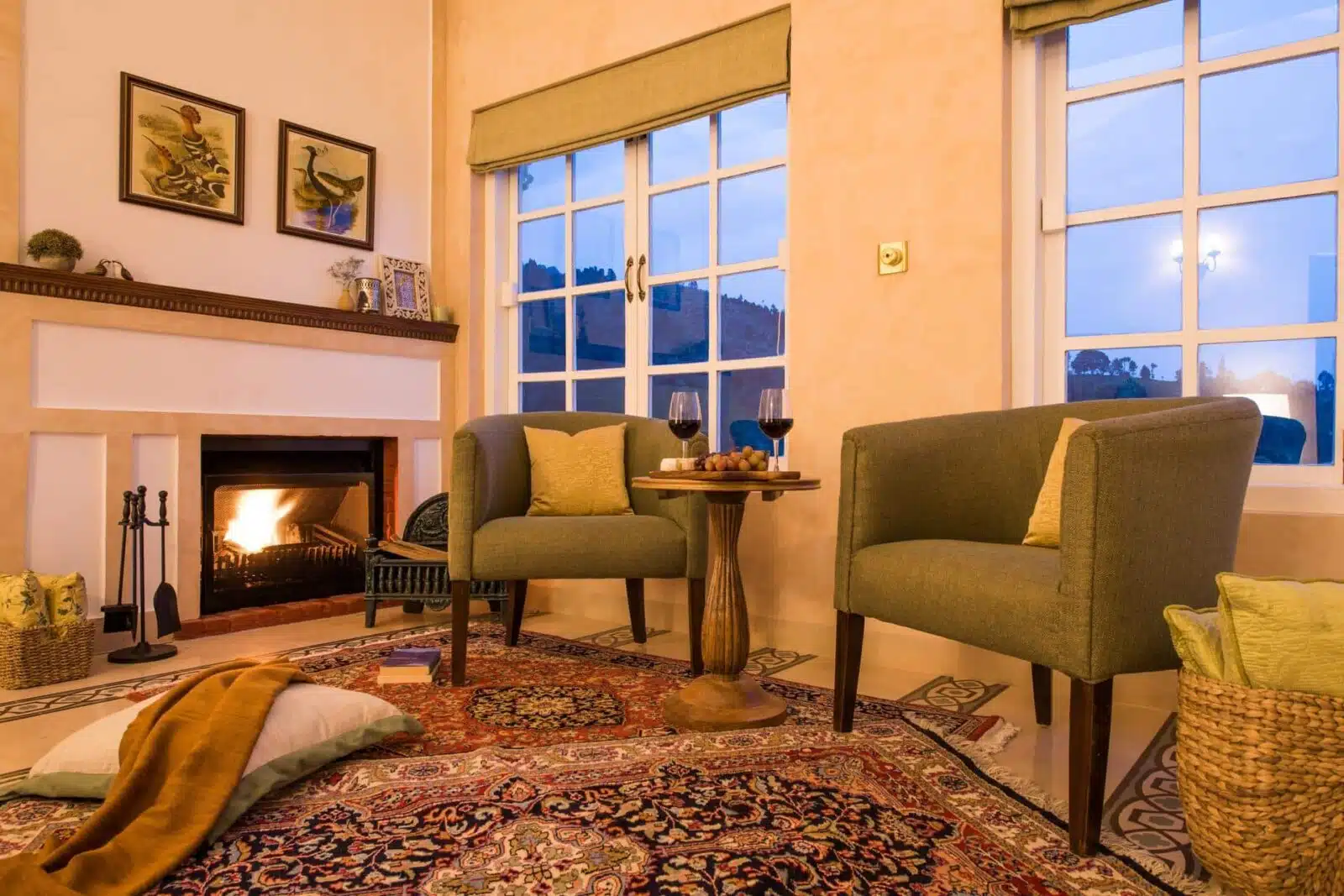 Albany Cottage - Luxury Villas in Conoor with Private Pool for Sale - Cozy Seating Area