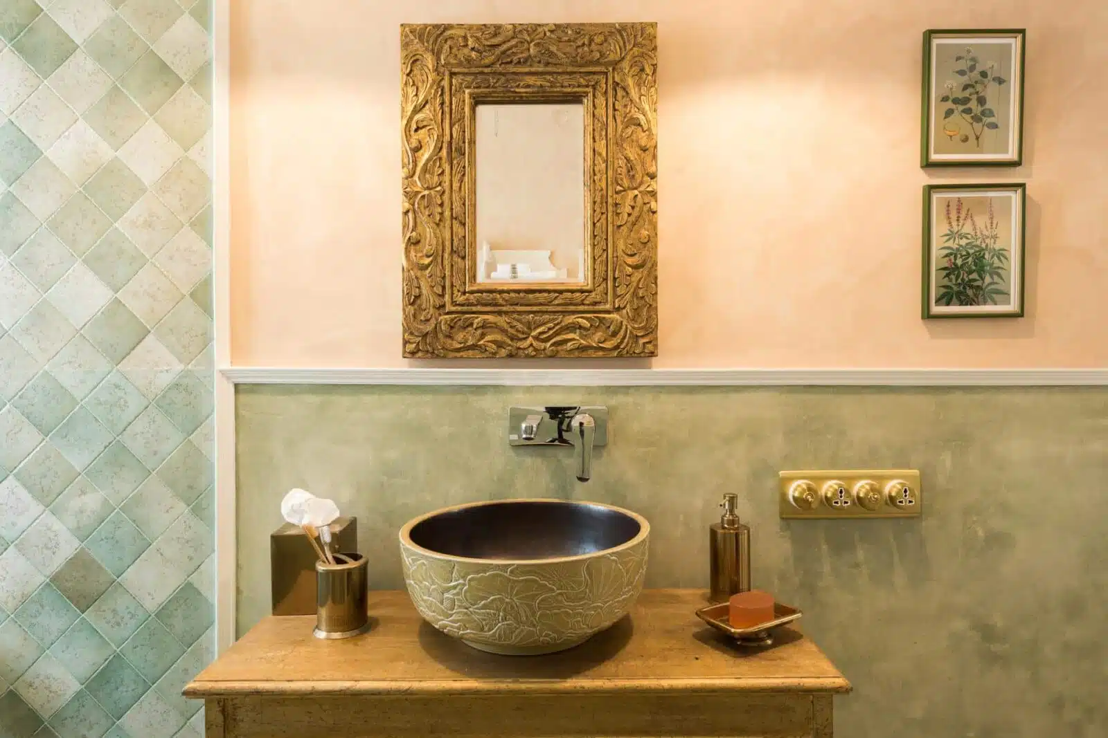 Albany Cottage - Villas in Conoor - Elegant Wash Basin