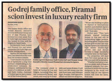 ET Realty and Business Standard