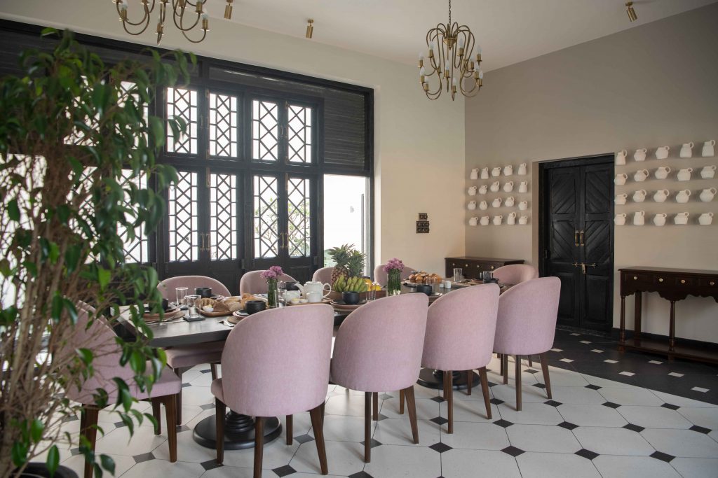 Fairview Estate - Best Villas in North Goa - Stunning Dining Area