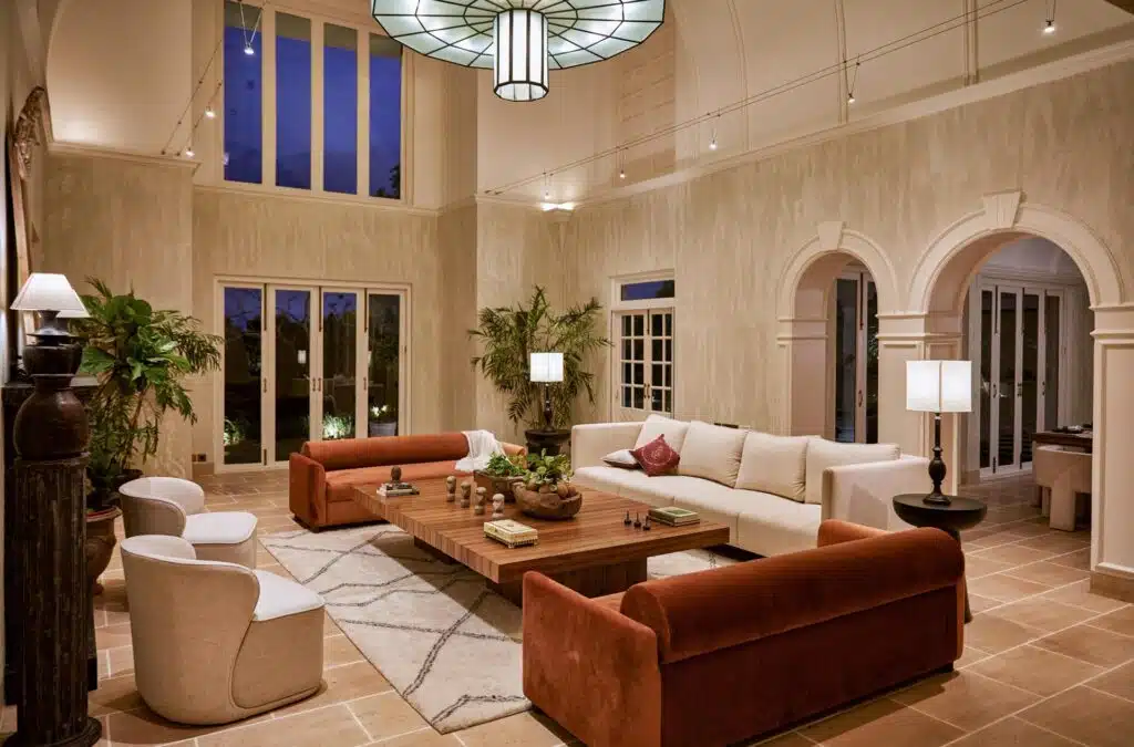 Estate de Frangipani - Luxury Villas in Goa with Private Pool - Living Area