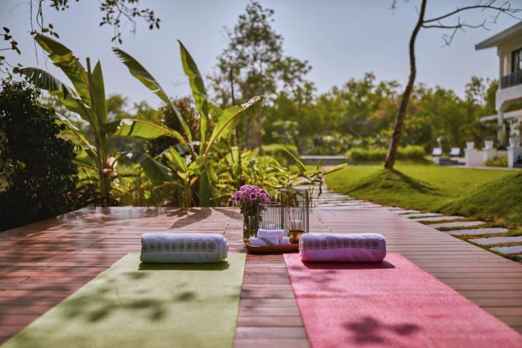 Estate de Frangipani - Premium Villas for Sale in Goa - Yoga Deck
