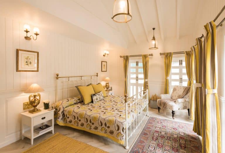 Luxury bedroom at Isprava