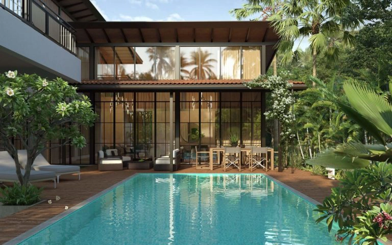 Exterior facade of Siena Villa H luxury residence in Alibaug