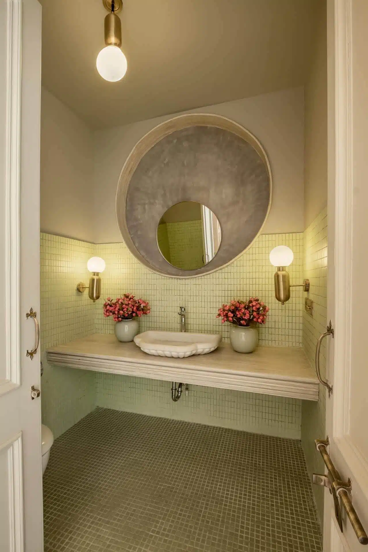 Castello Villa III - Luxury Villa in Goa - Beautiful Wash Basin