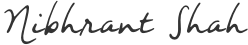 Nibhrant Shah