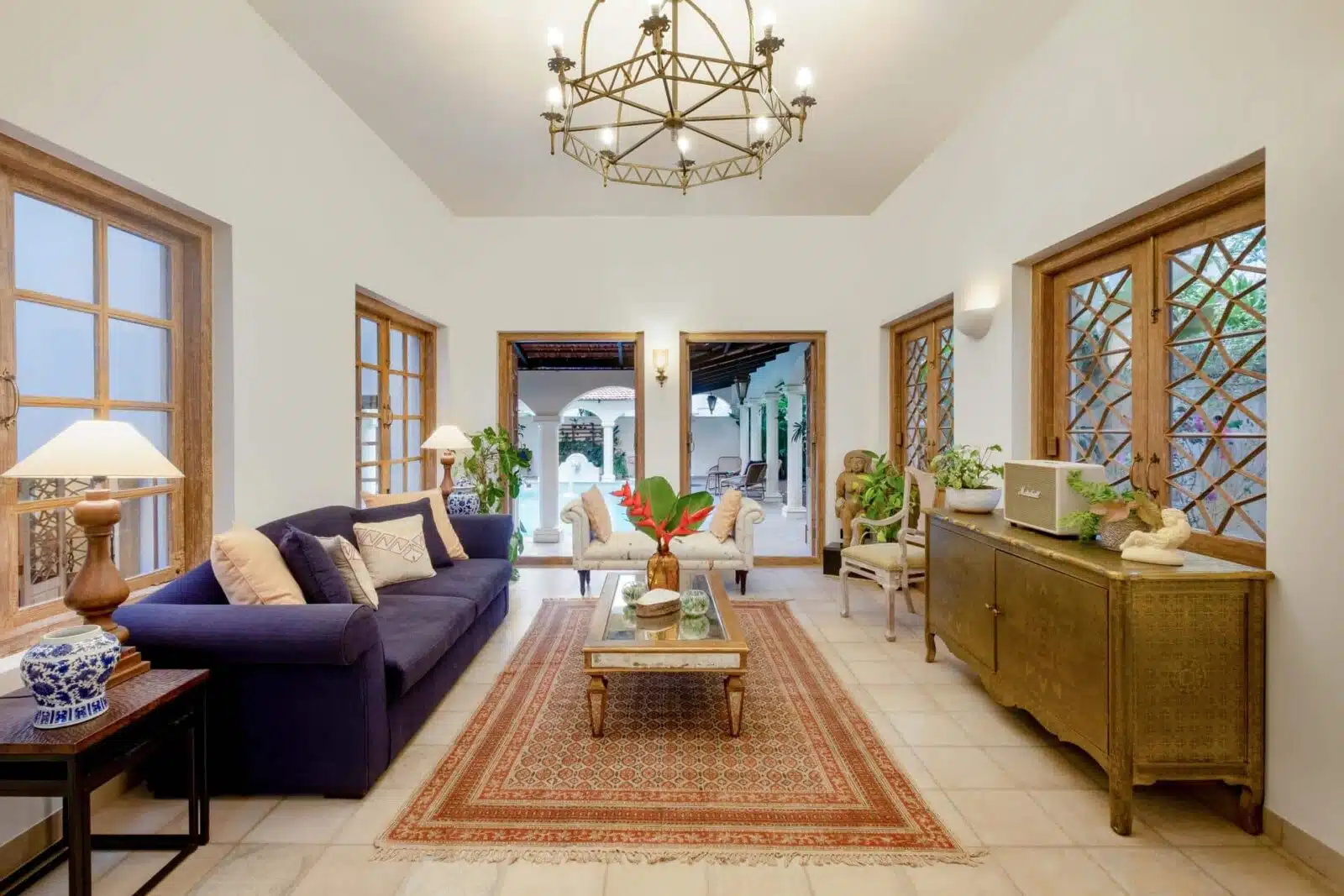 Fonteira Villa E - Private Villa in Goa - Stunning Sitting Area