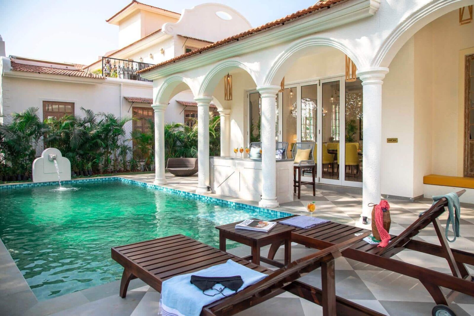 Colina Vaddo A - Villas for Sale in North Goa - Pool View