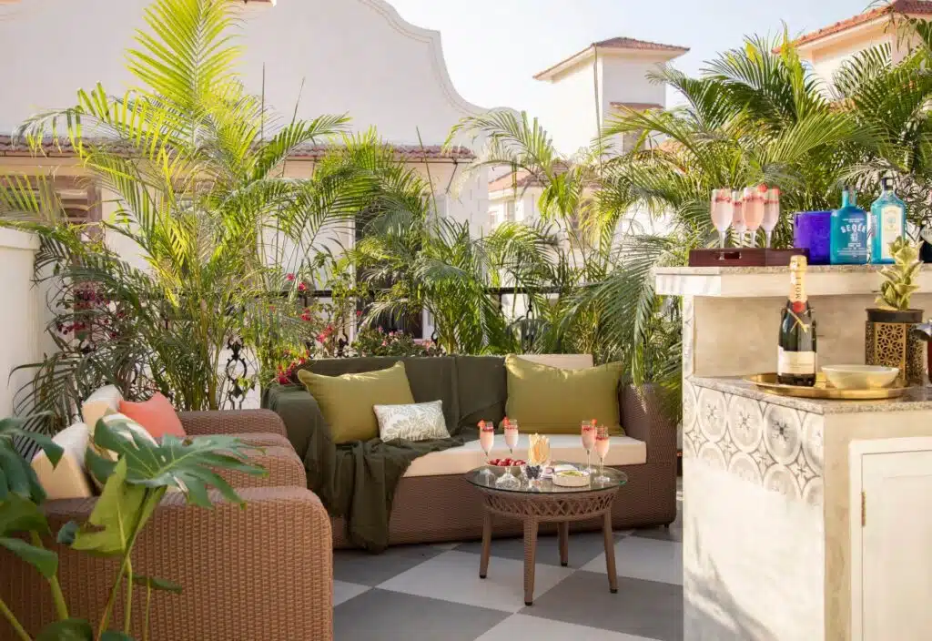 Colina Vaddo A - Bungalows in Goa for Sale - Beautiful Terrace View