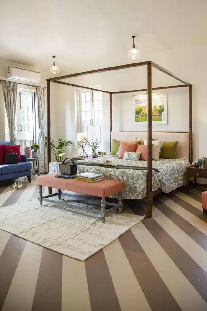 Castello Villa IV - Best Villas in North Goa - Cosy Bedroom View