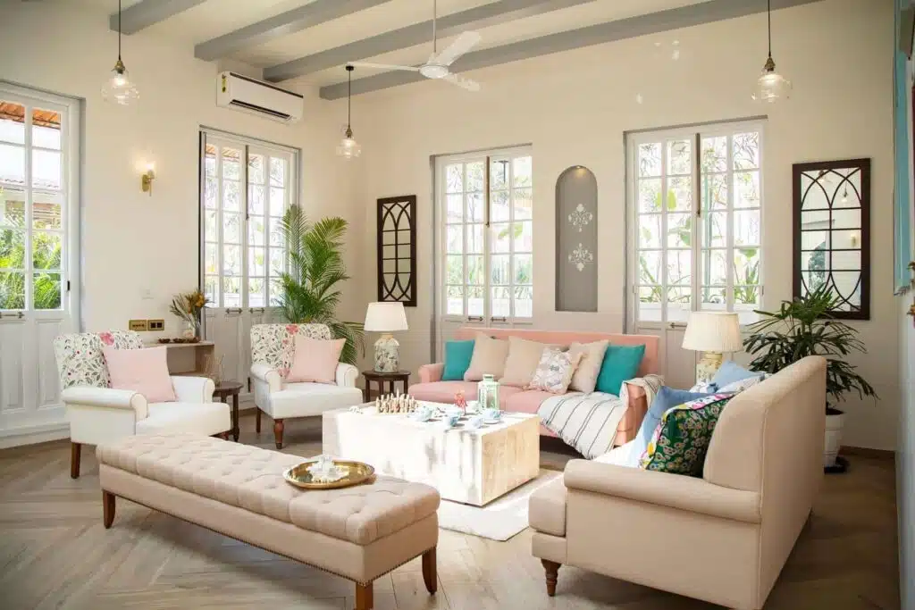 Colina Vaddo A - Luxury Villa in Goa - Cosy Living Room