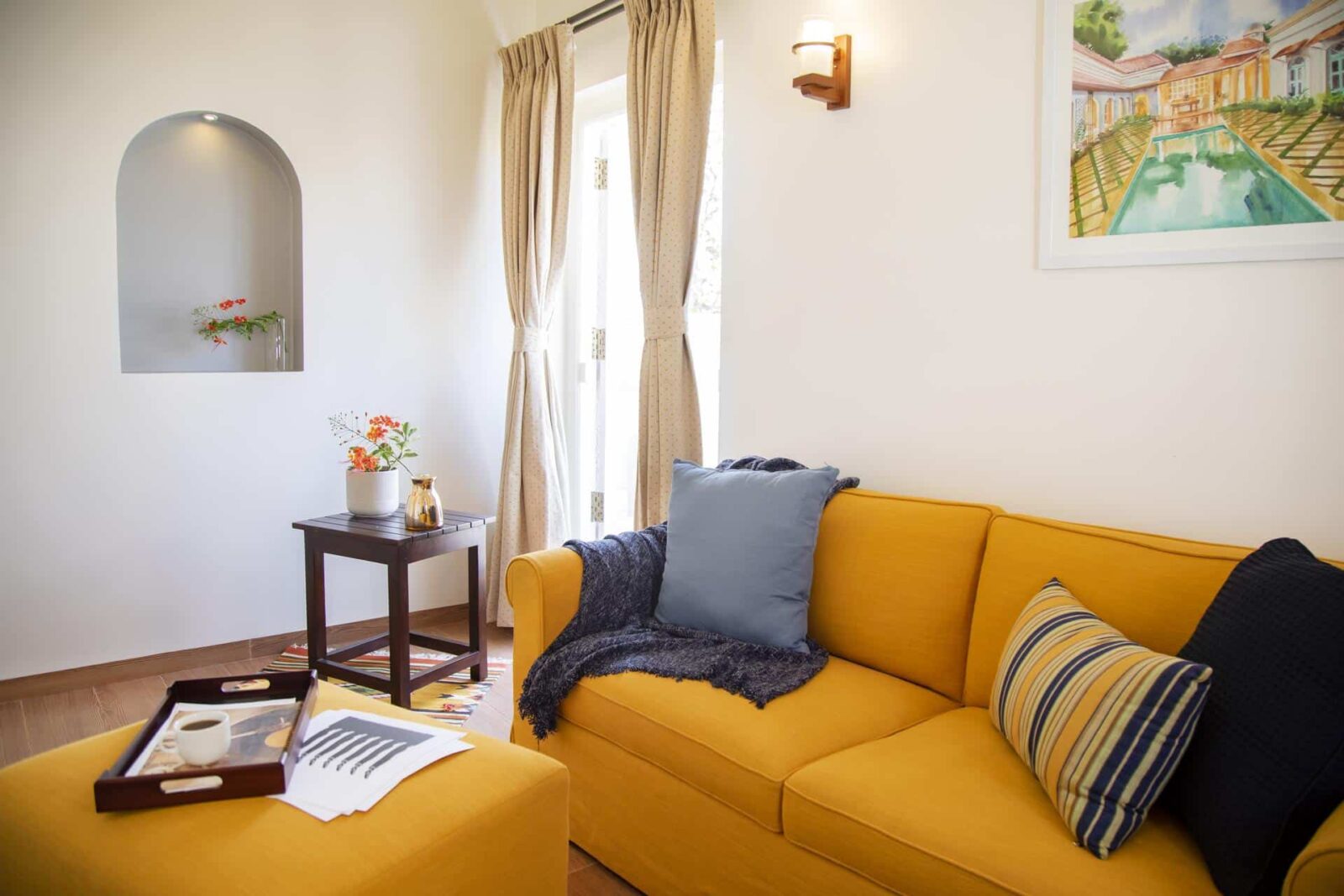 Colina Vaddo A - Private Villa in Goa - Living Room