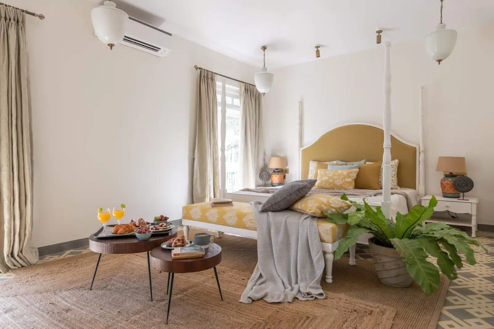 Colina Vaddo C - Pool Villa in Goa - Beautiful Bedroom View