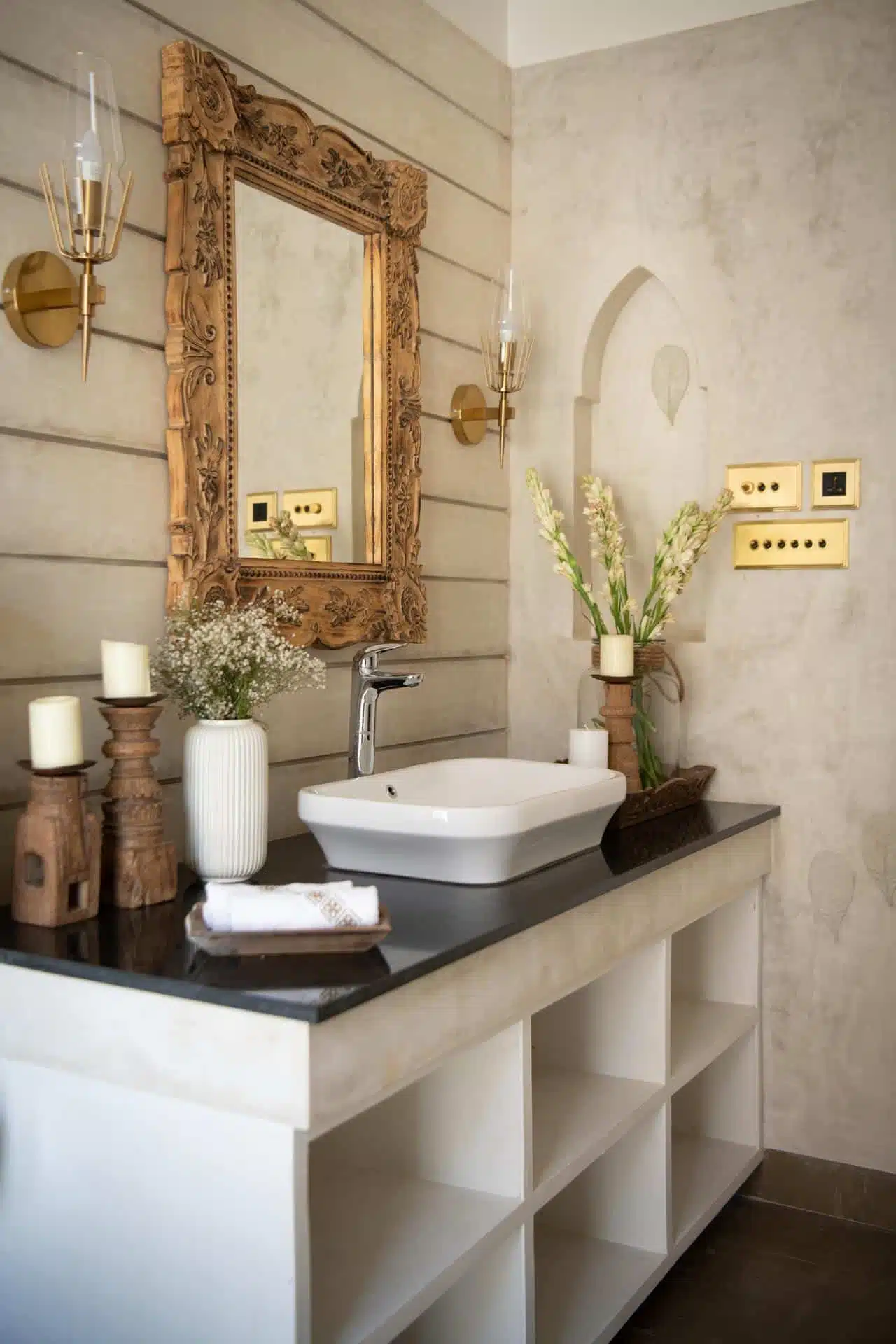 Colina Vaddo C - Goa Villas with Private Pool for Sale - Cosy Wash Basin