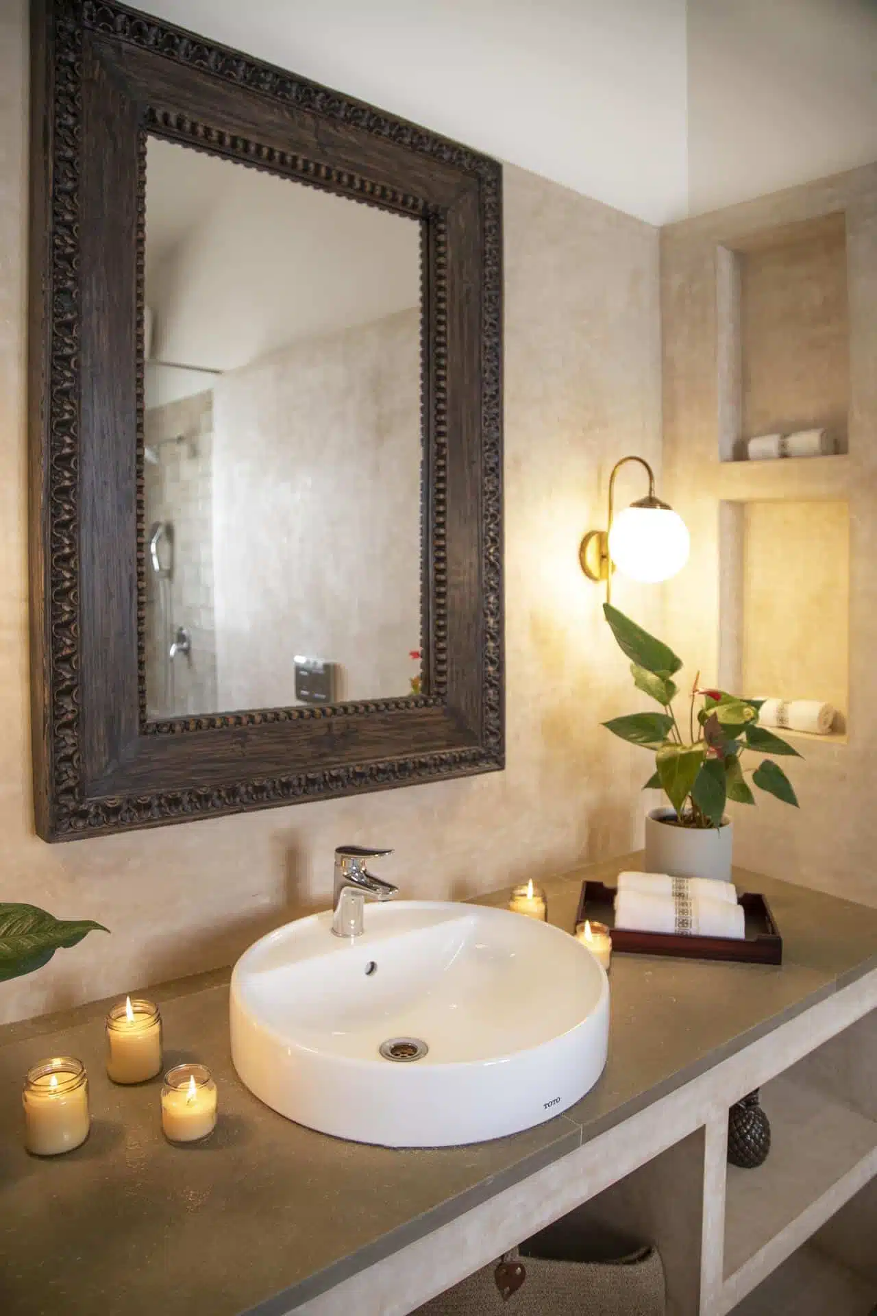 Colina Vaddo E - Goa Villas with Private Pool for Sale - Cosy Wash Basin