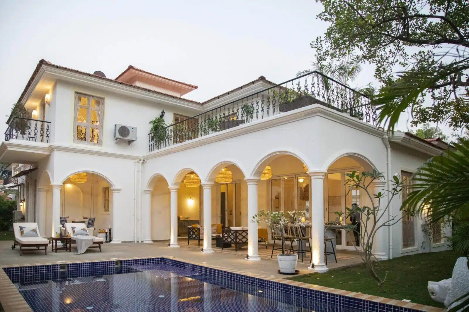 Colina Vaddo F - Private Pool Villa in Goa - Pool Villa View