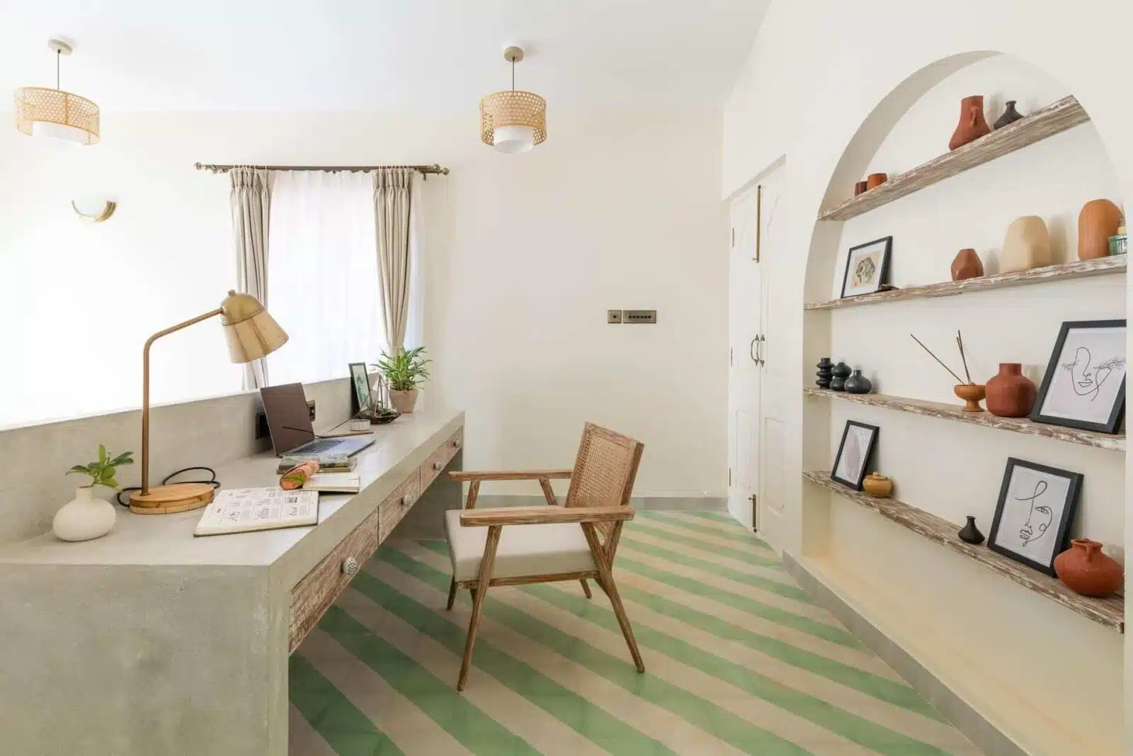 Colina Vaddo H - Villas for Sale in Goa - Study Table View