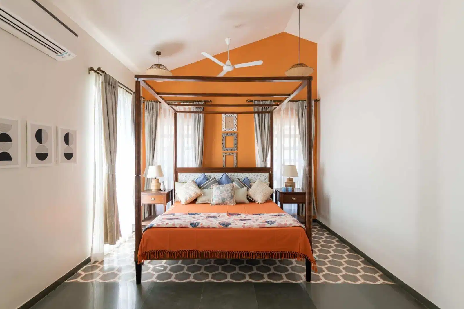 Collina Villa B - Private Villa in Goa - Bedroom View