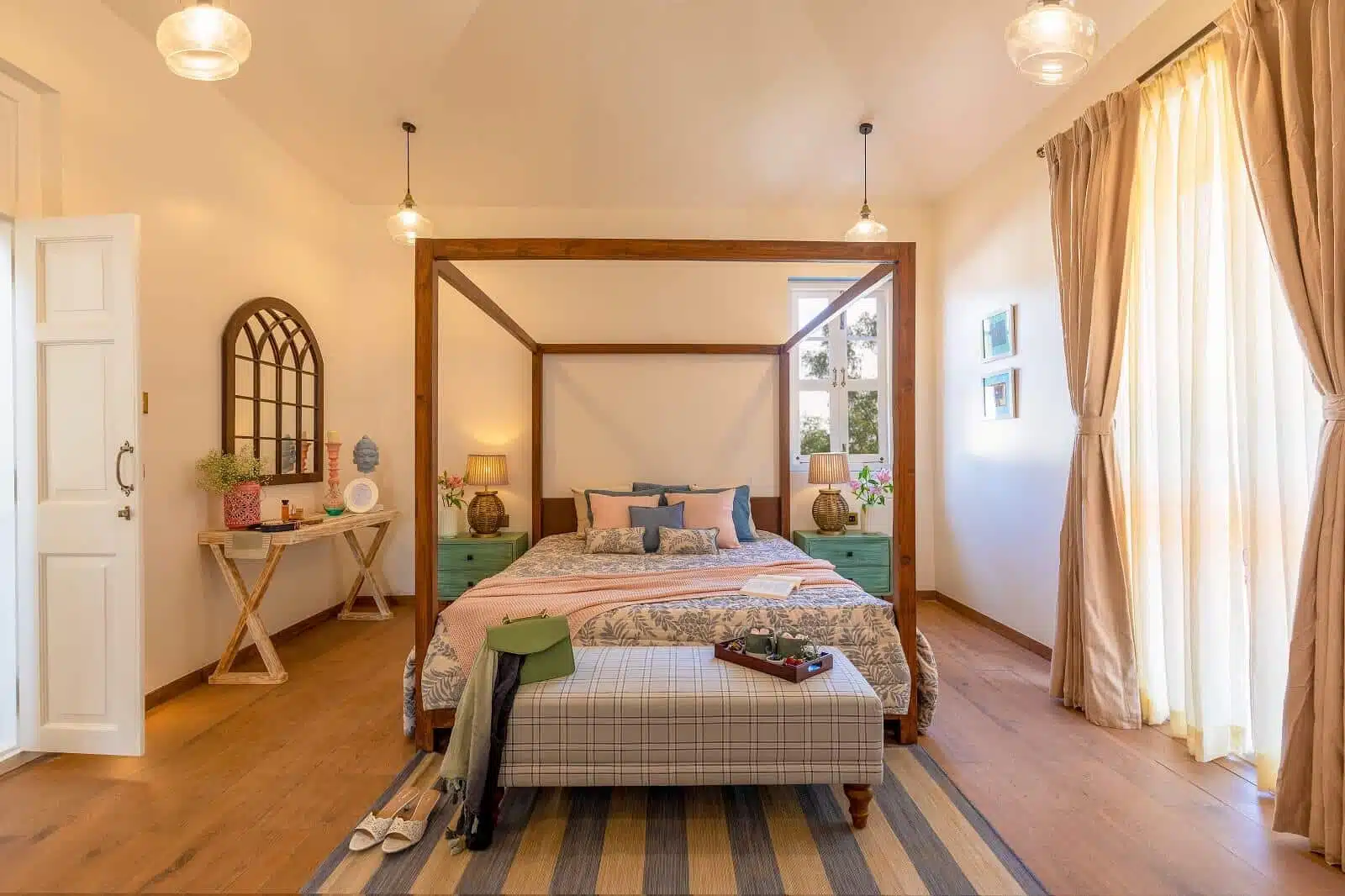 Collina Villa G - Villas in North Goa - Beautiful Bedroom View