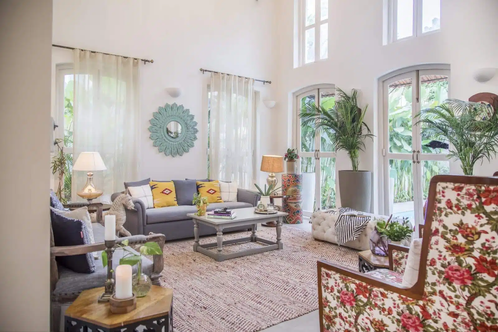 Fonteira Villa H - Luxury Villa in Goa - Cosy Living Room Design