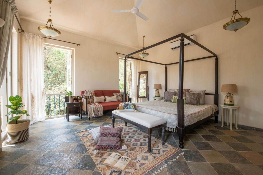 Monforte A - Villas for Sale in North Goa - Elegant Bedroom View