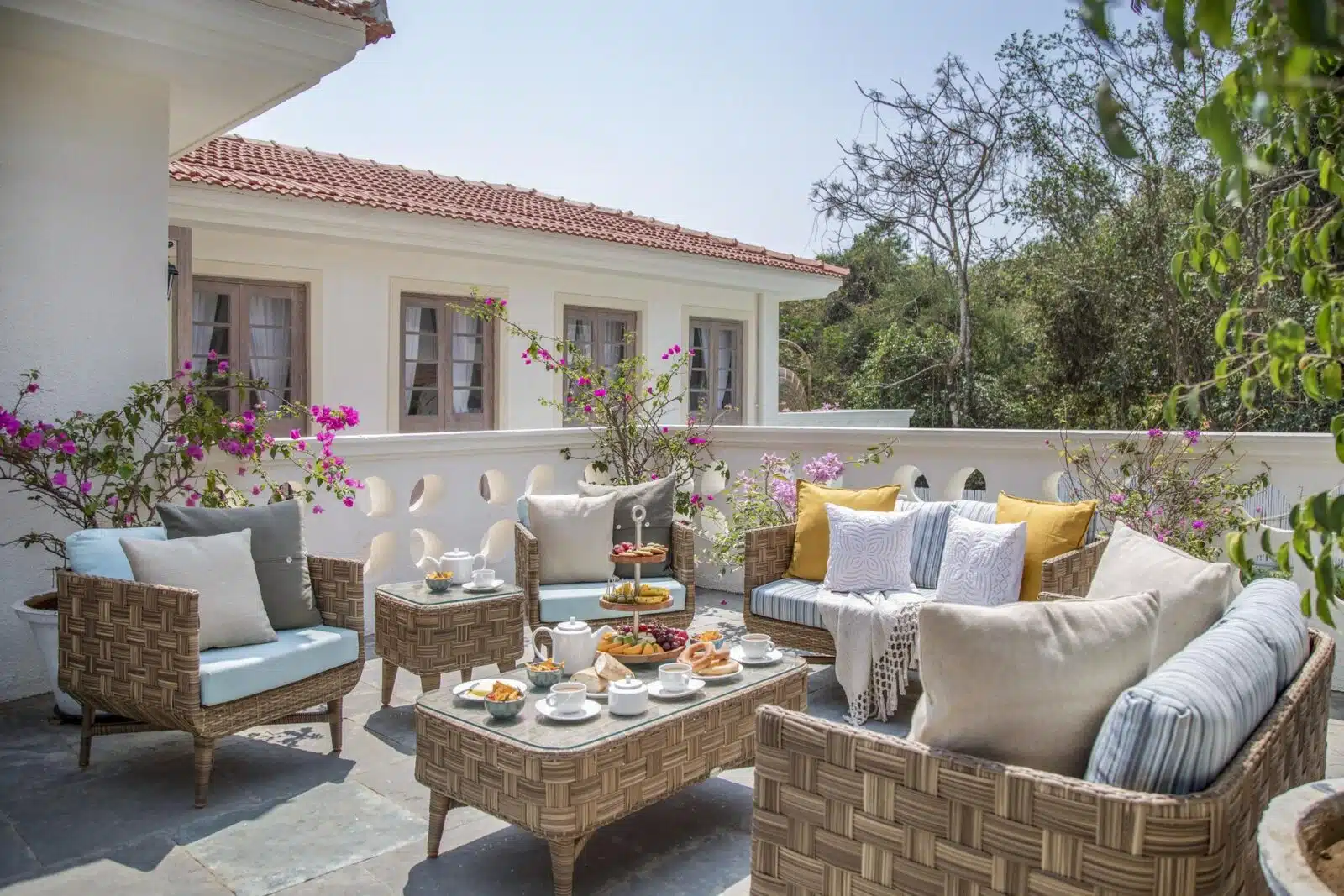 Monforte D - Luxury Bungalows in Goa for Sale - Stunning Terrace View