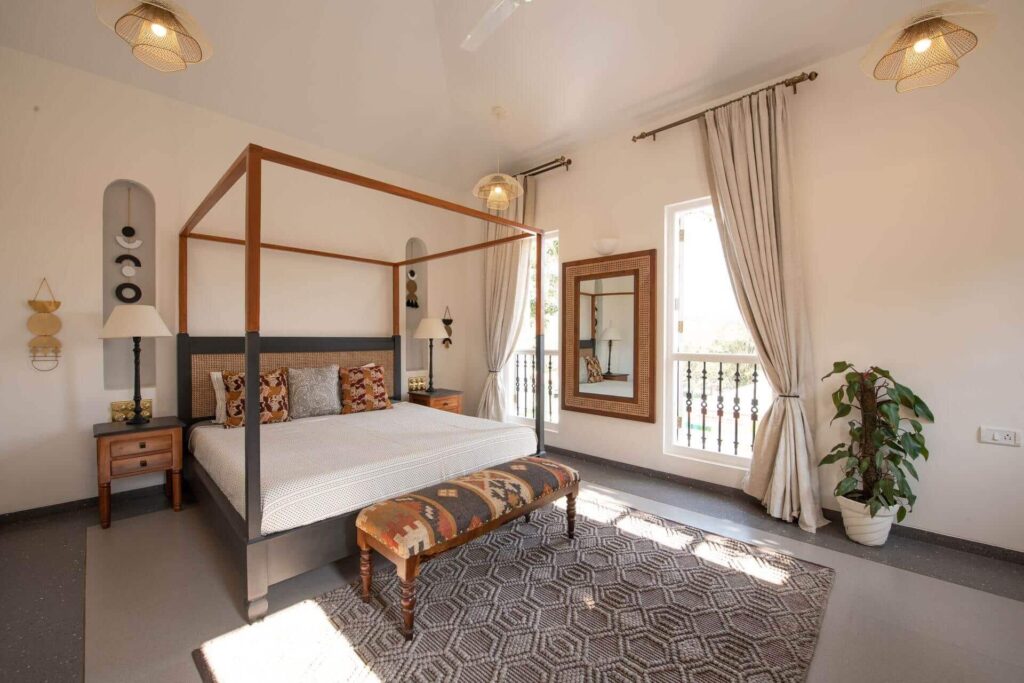 Monforte Villa E - Villas for Sale in North Goa - Elegant Bedroom View