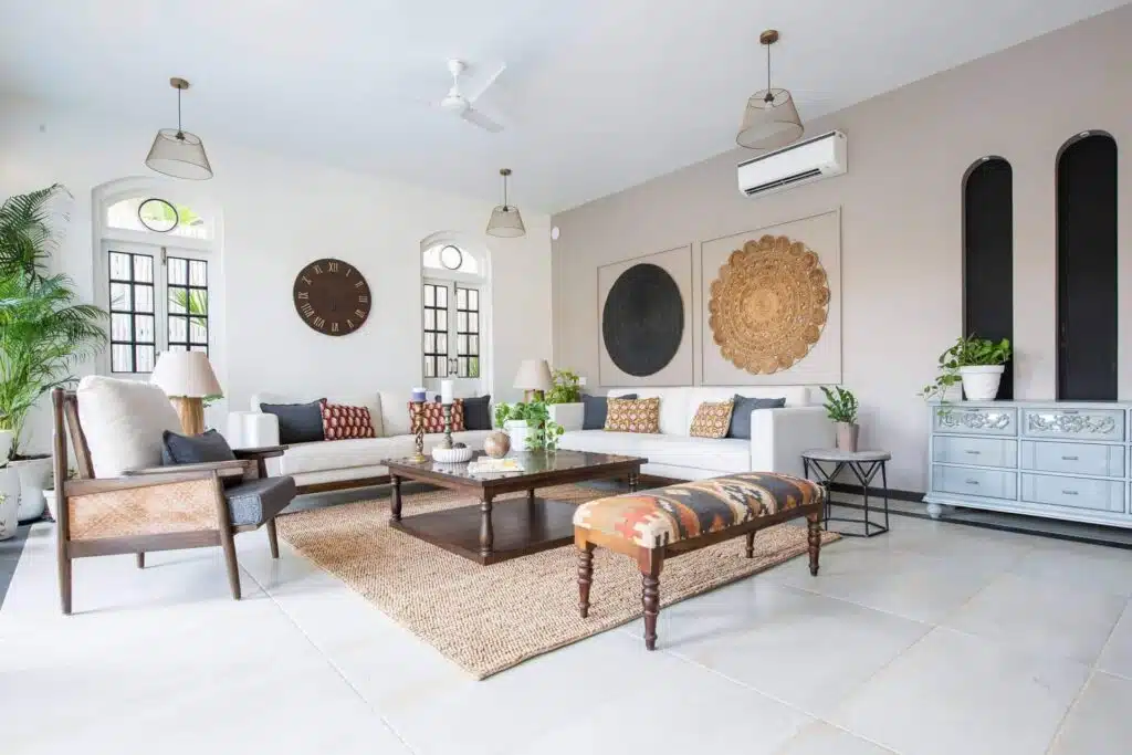 Monforte Villa E - Villa in Goa - Living Room Design Monforte Villa E North Goa Living Room