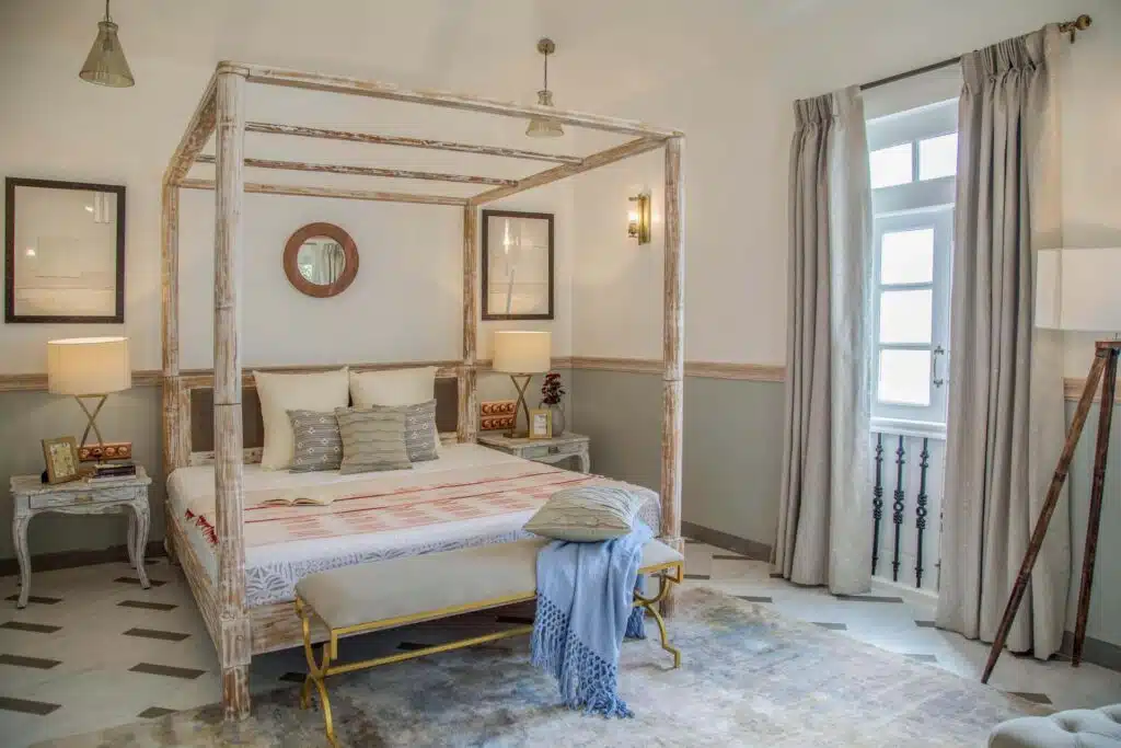 Monforte Villa E - Bungalows in Goa for Sale - Stylish Bedroom View Monforte Villa E North Goa Stylish Bedroom View