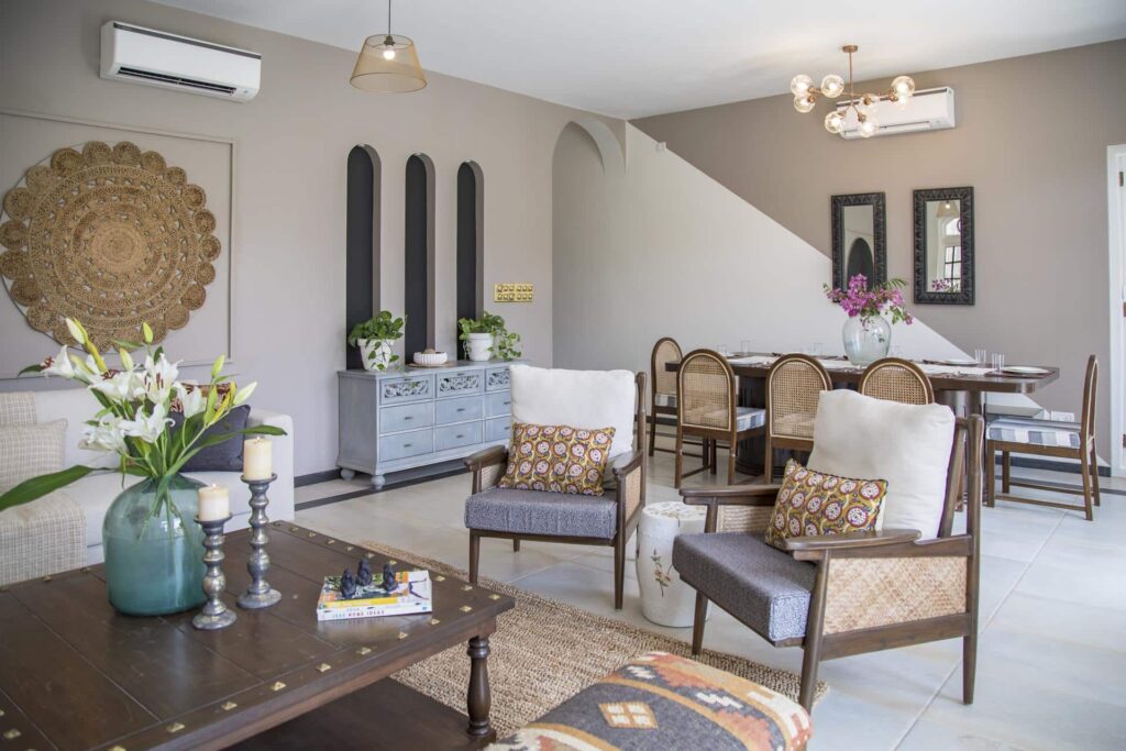 Monforte Villa F - Buy Holiday Home in Goa - Beautiful Livingroom