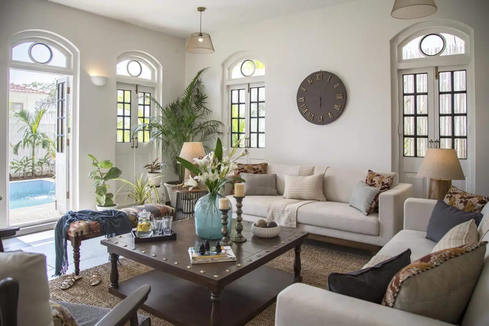 Monforte Villa F - Luxury Villa in Goa - Cosy Living Room Design
