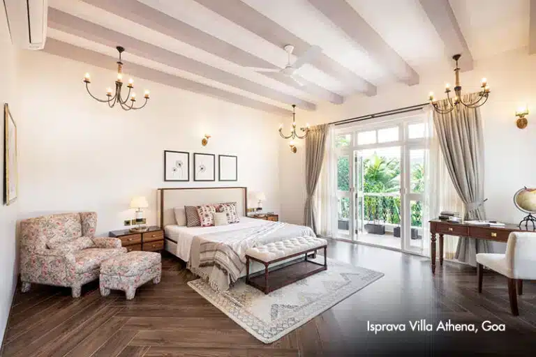 Private Villa in Goa - Beautiful Bedroom