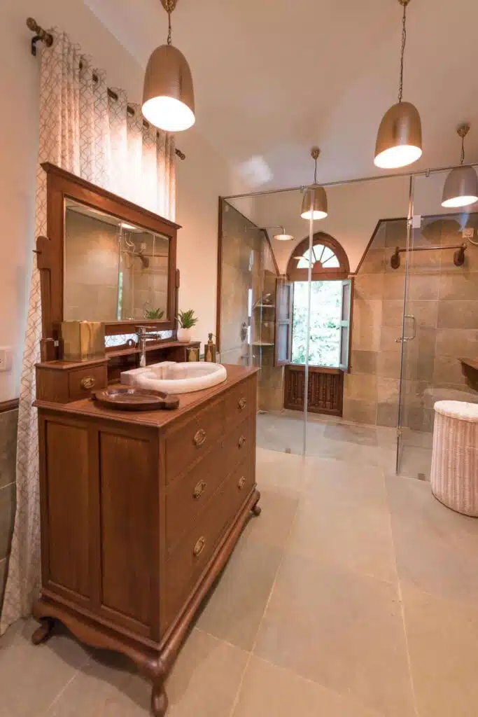 Casa Brava - Luxury Villa in Goa - Cozy Wash Basin