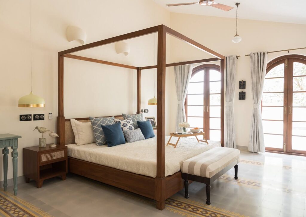 Casa Brava - Private Pool Villa in Goa - Stylish Bedroom
