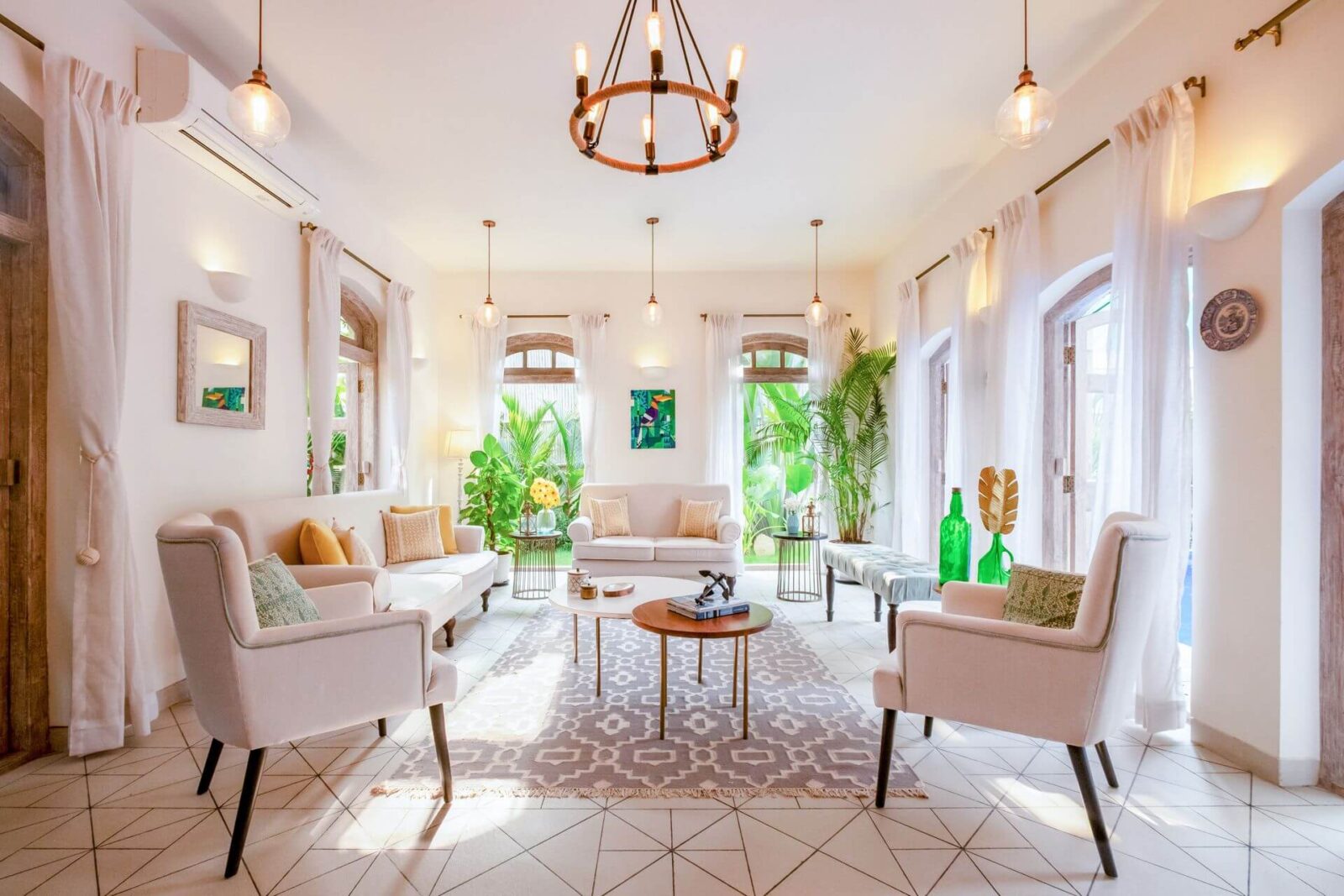 Fonteira Villa A - Pool Villa in Goa for Sale - Beautiful Living Room