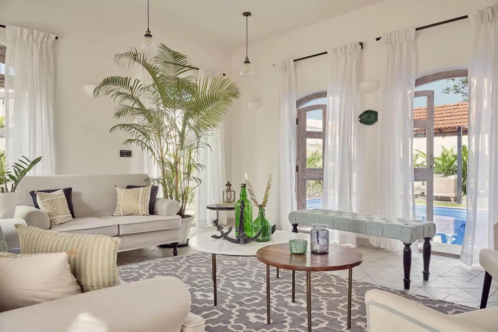 Fonteira Villa A - Bungalows in Goa for Sale - Elegant Living Room