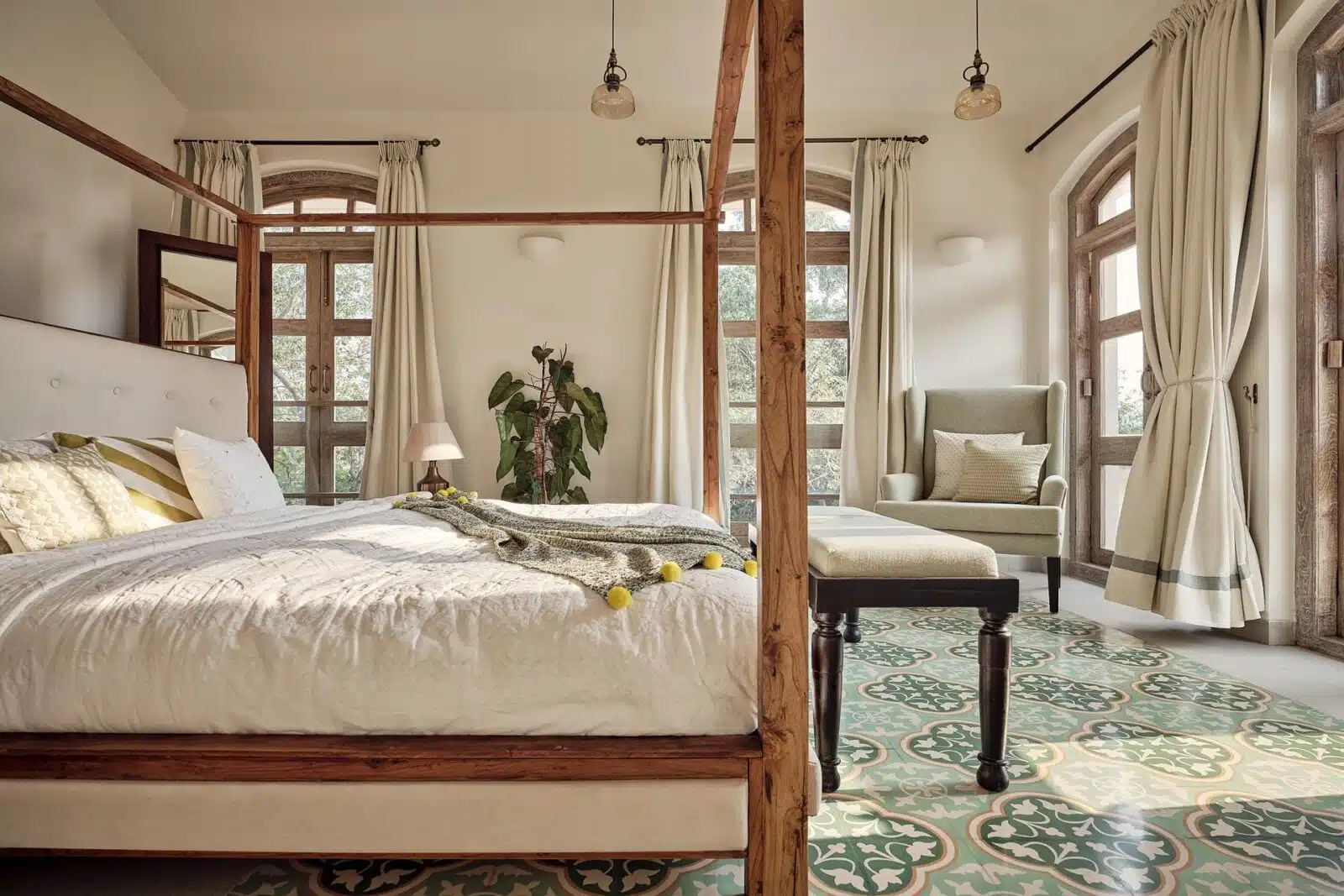 Fonteira Villa A - Buy Villas in North Goa - Romantic Bedroom