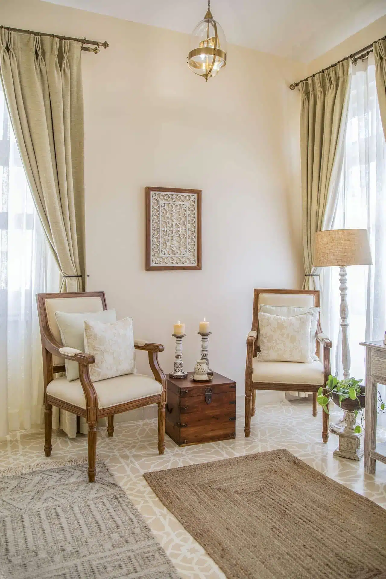 Monforte Villa H - Goa Villas with Private Pool for Sale - Elegant Sitting Area