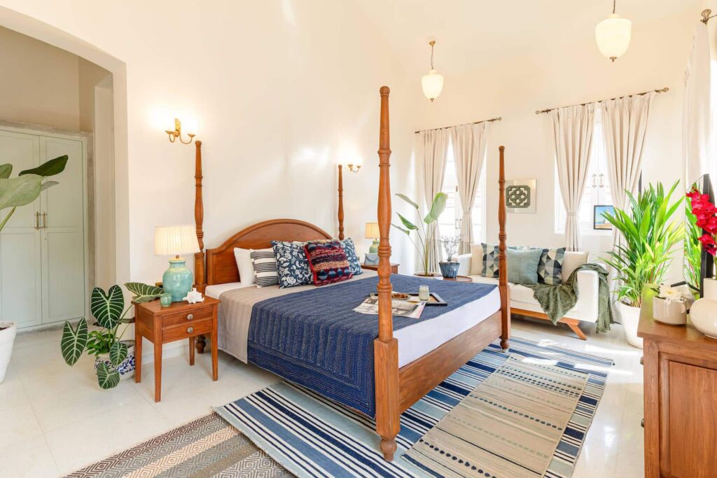 Silvio B - Villas for Sale in North Goa - Elegant Bedroom View