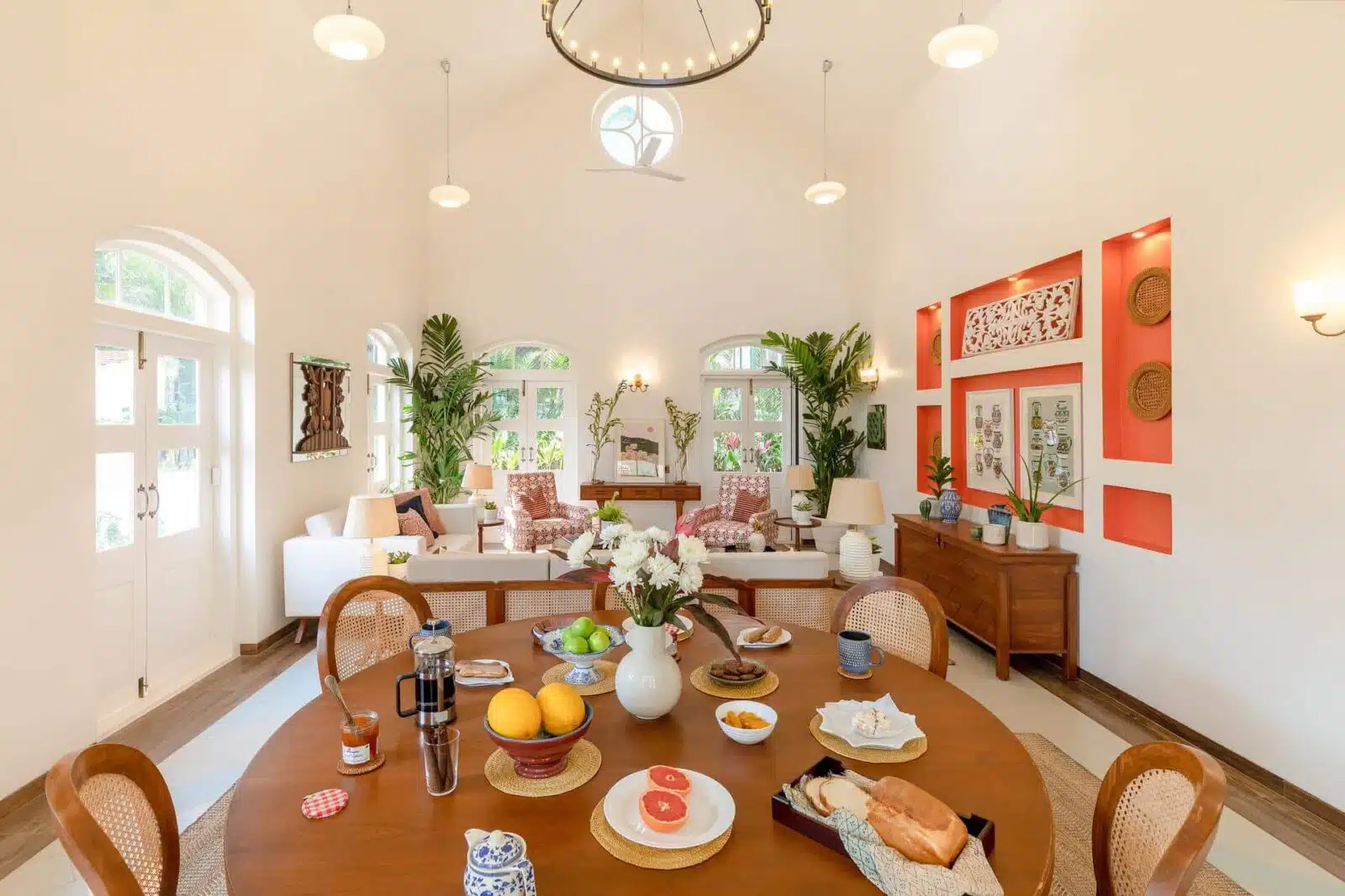 Silvio B - Best Villas in North Goa - Stunning Dining Area