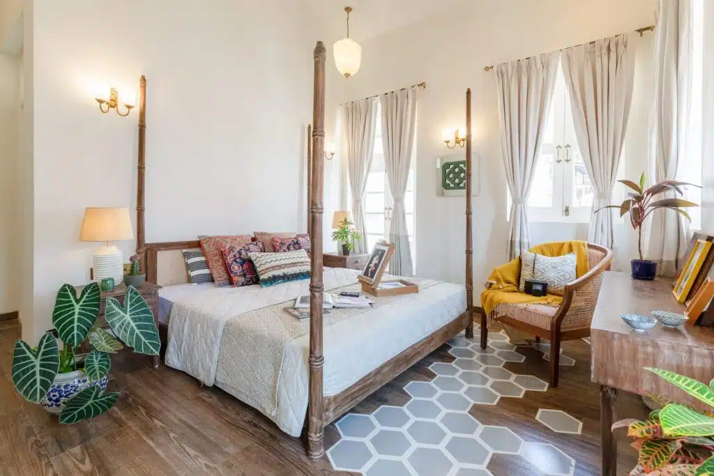 Silvio B - Bungalows in Goa for Sale - Stylish Bedroom View Silvio B - Bungalows in Goa for Sale - Stylish Bedroom View