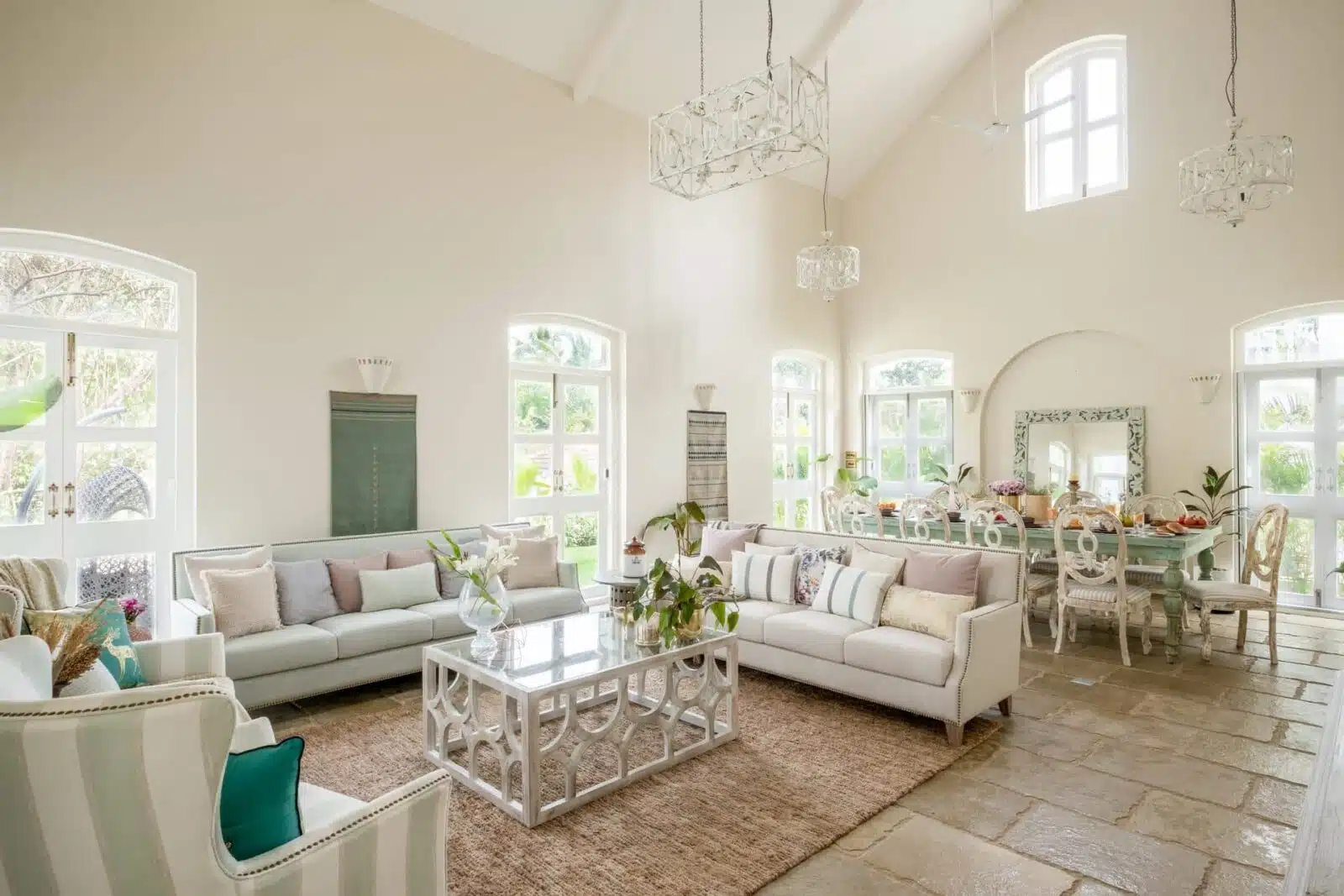 Silvio D - Goa Villas with Private Pool for Sale - Elegant Seating Area