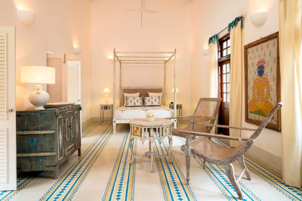 Villa Azul - Private Villas for Sale in Goa - Pretty Bedroom