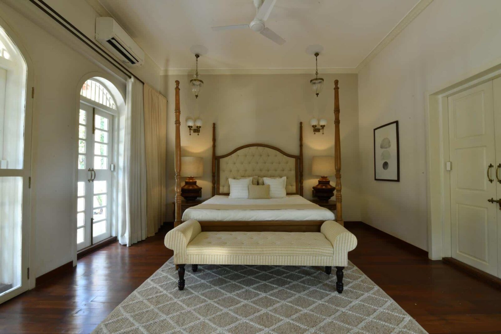 Villa Bella Piante - Pool Villa in North Goa - Cozy Bedroom View