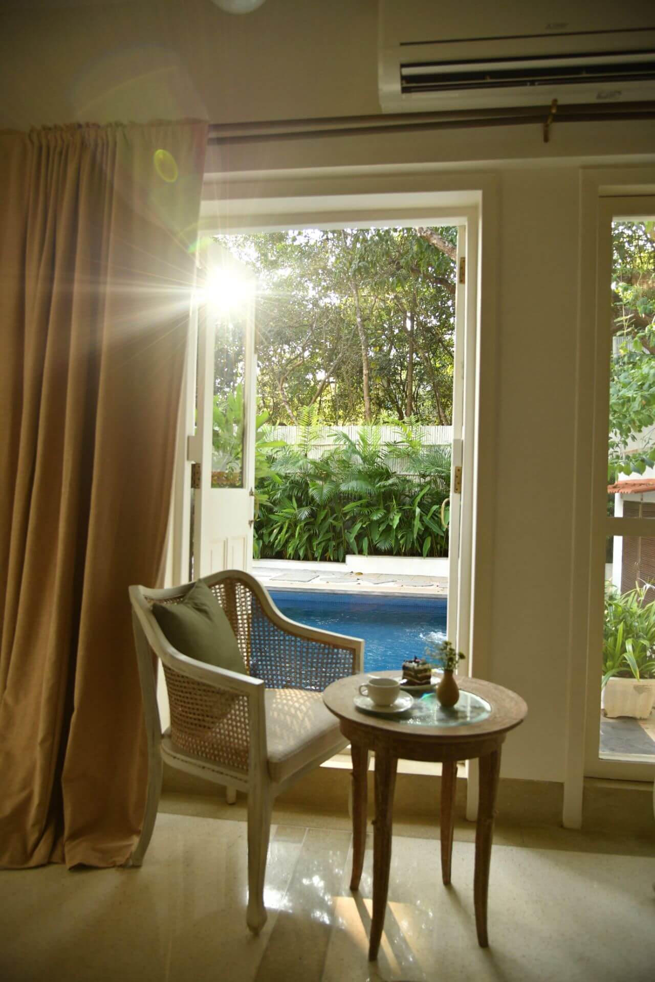 Villa Bella Piante - Luxury Villas in Goa with Private Pool for Sale - Cozy Seating Area