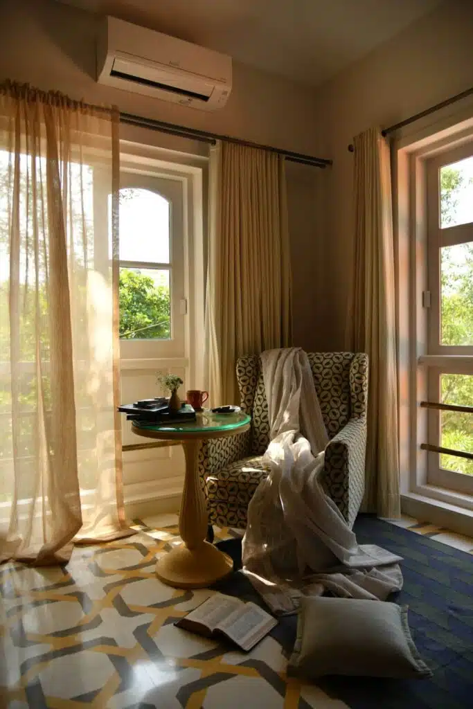 Villa Bella Piante - Goa Villas with Private Pool for Sale - Elegant Seating Area