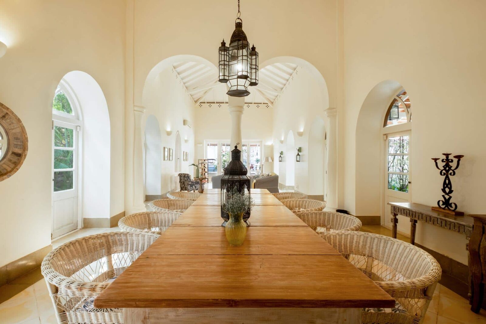 Villa Branco - Goa Villas with Private Pool for Sale - Elegant Seating Area