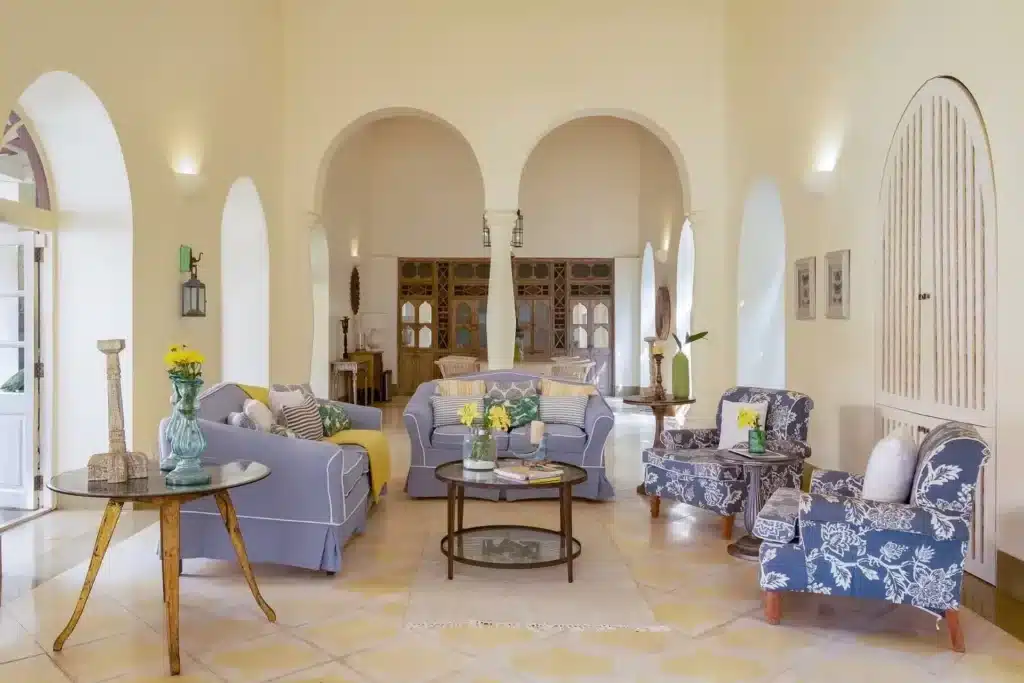 Villa Branco - Bungalows in Goa for Sale - Elegant Living Room