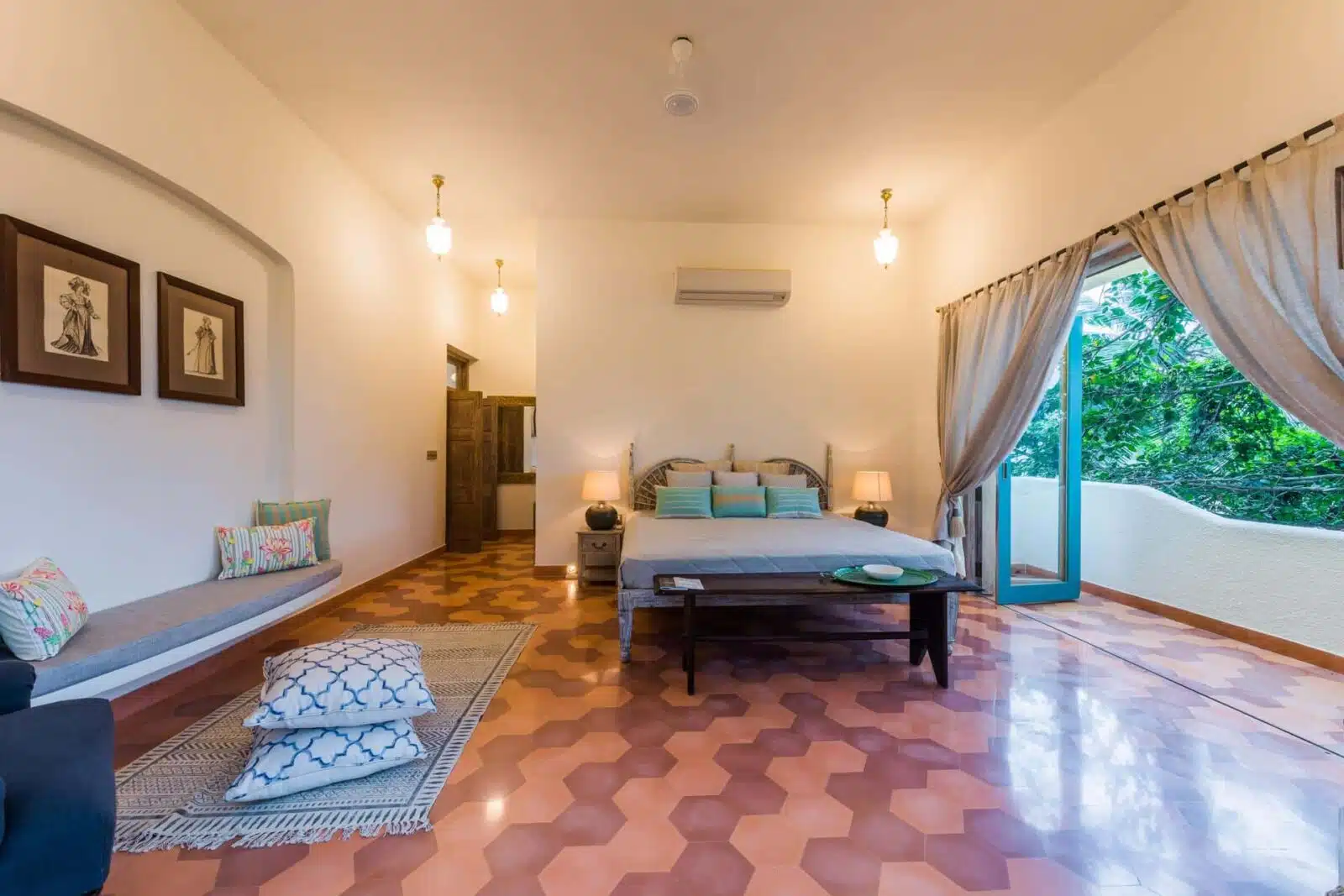 Villa Capela - Pool Villa in North Goa - Cozy Bedroom View
