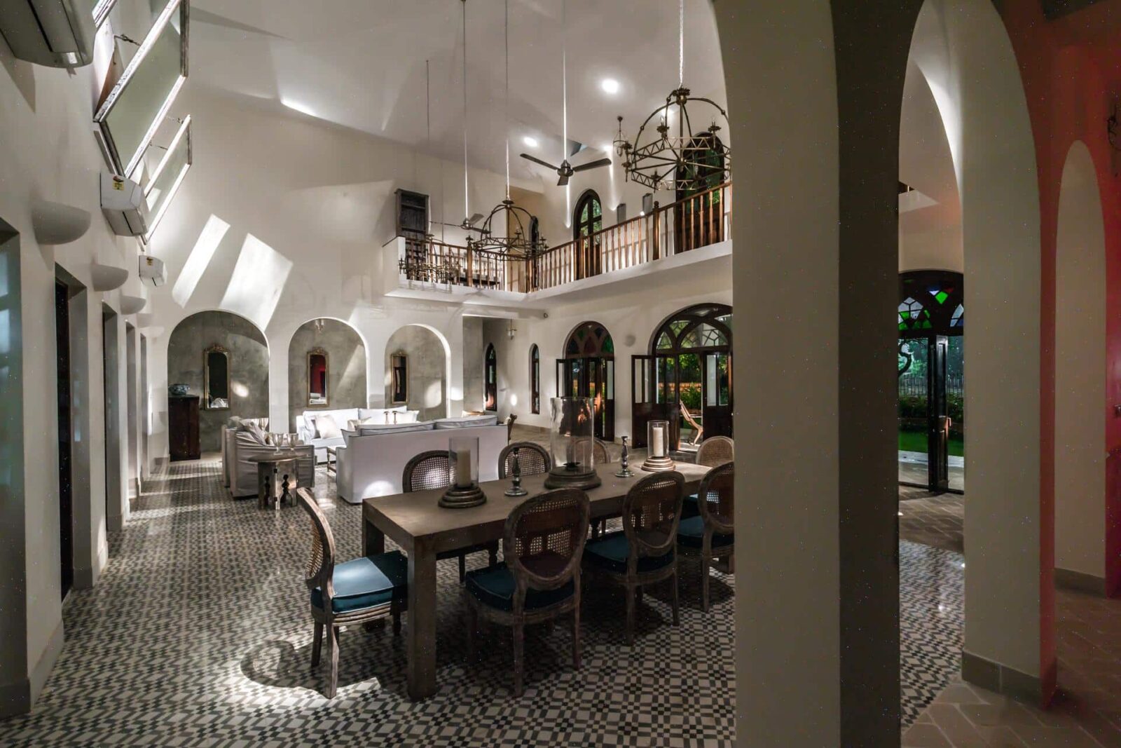 Villa Cecelia - Bungalows in Goa for Sale - Elegant Living Room